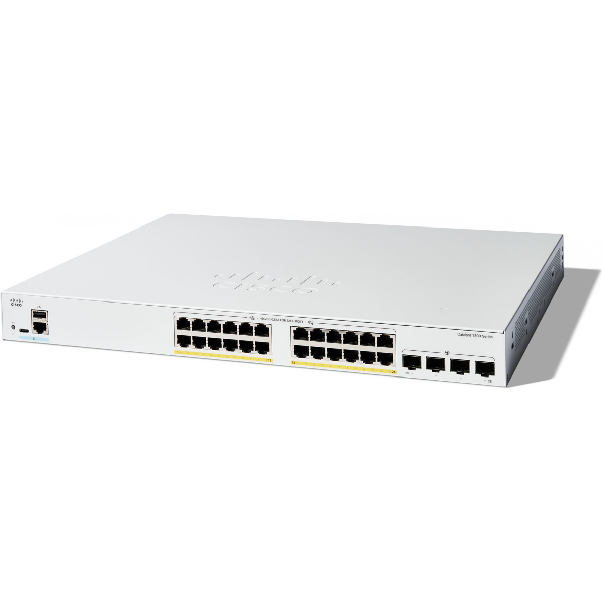 Periferike :: Pajisje për rrjet :: Switch :: Cisco Catalyst 1300-24FP ...